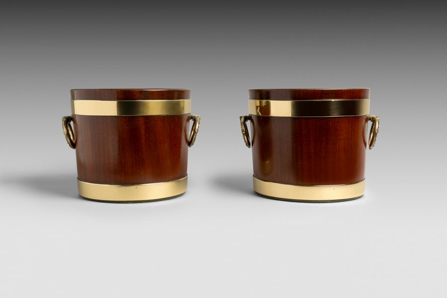 Pair of bottle coolers