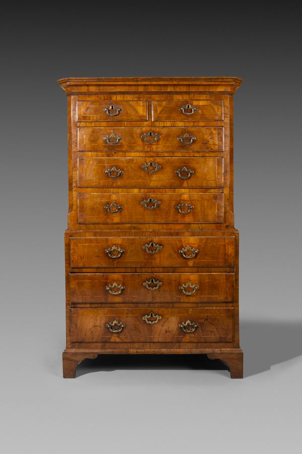 18th century Queen Anne chest on chest