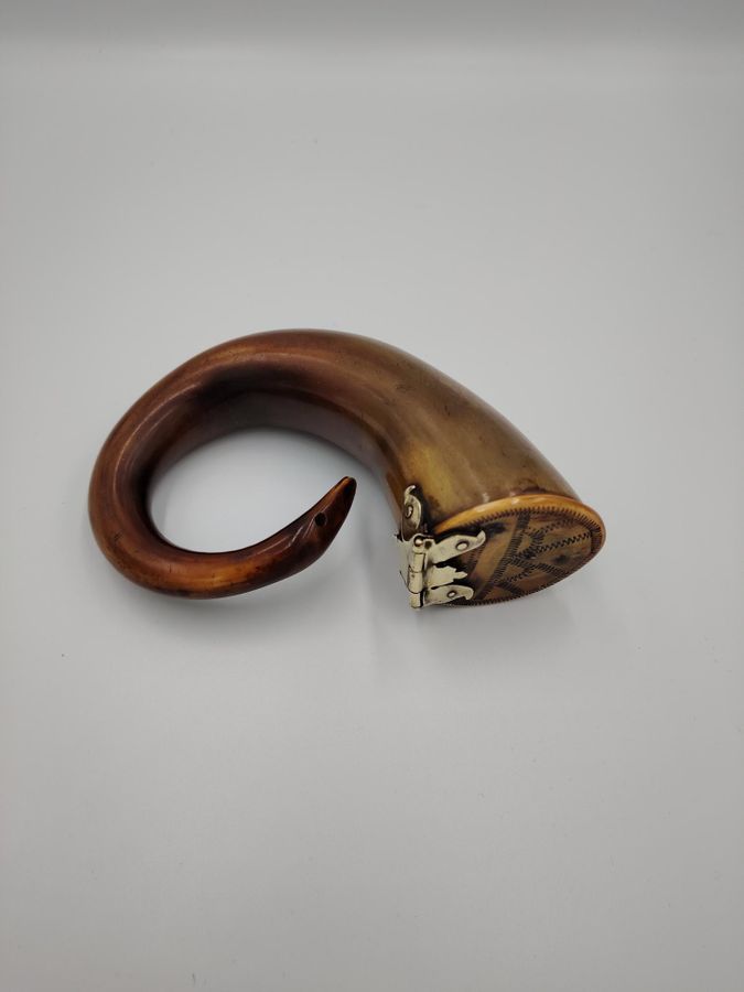 18th century Scottish snuff mull.