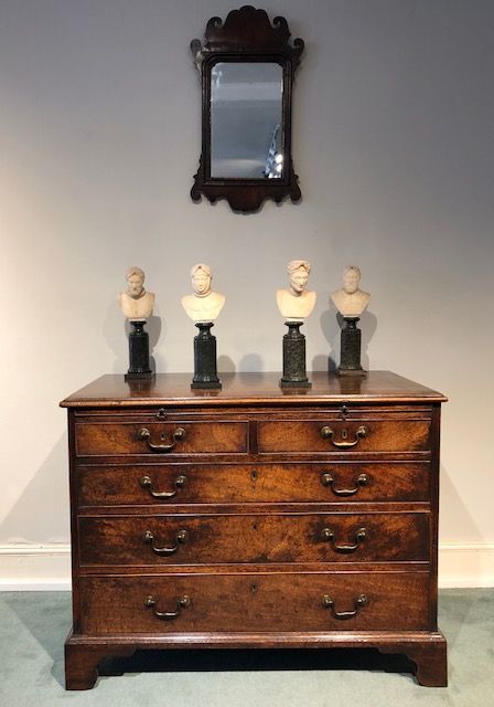 Antique mahogany chest