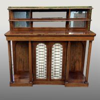 Regency Rosewood Breakfront Side Cabinet/chiffonier