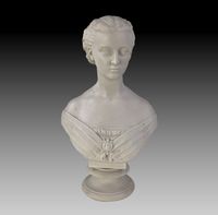 Copeland Parianware Bust of Princess Alexandra 1863