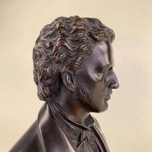 Bronze bust of Chopin