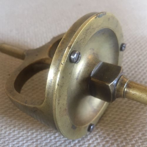 Vintage Watchmakers brass uprighting tool
