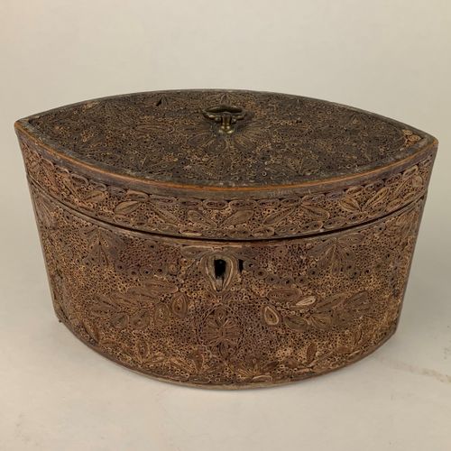 Fine rolled paper tea caddy