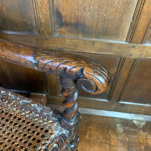17th Century Carolean Walnut Armchair