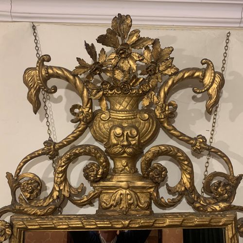 Tall 6ft 6in gilt Mirror