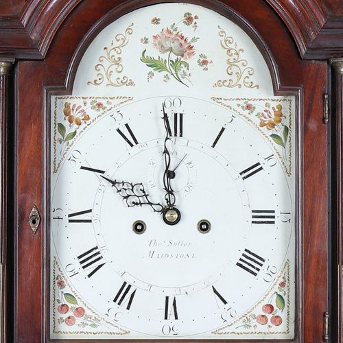 Mahogany Longcase Clock, Maidstone, Kent