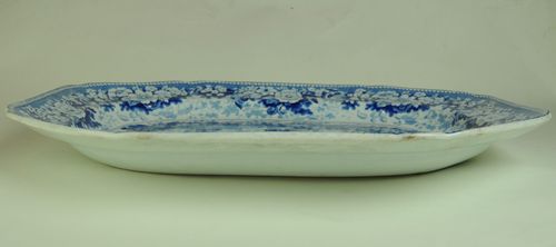 Large 19th century Staffordshire Meat Platter