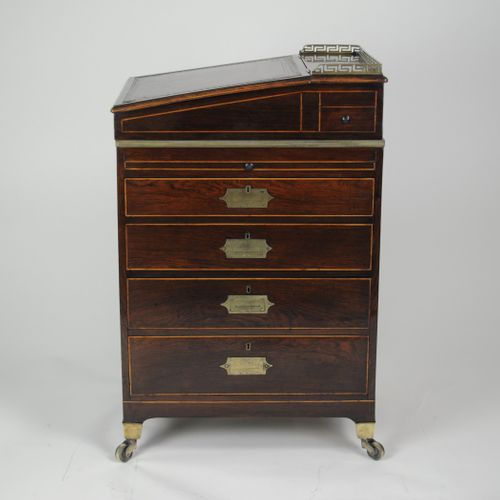 Small and rare Campaign Rosewood Davenport 