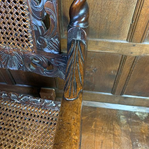 17th Century Carolean Walnut Armchair