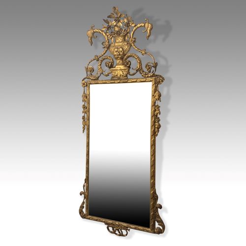 Tall 6ft 6in gilt Mirror