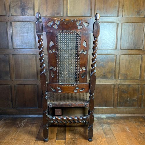 17th Century Carolean Walnut Armchair