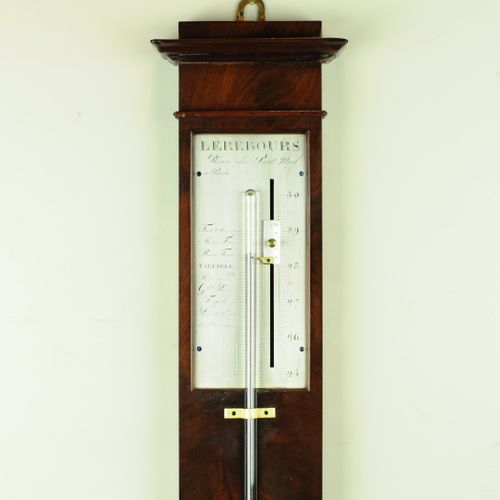 Early 19th century French stick barometer by Lehours