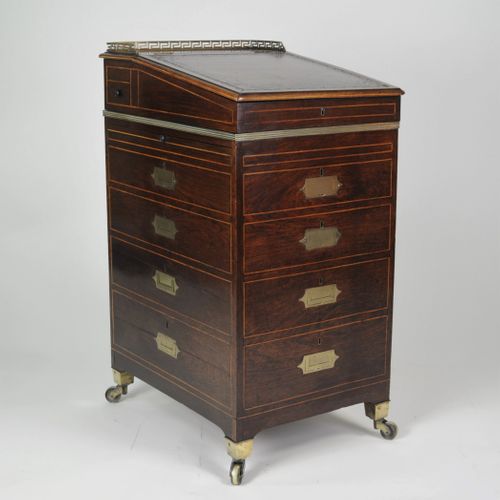 Small and rare Campaign Rosewood Davenport 