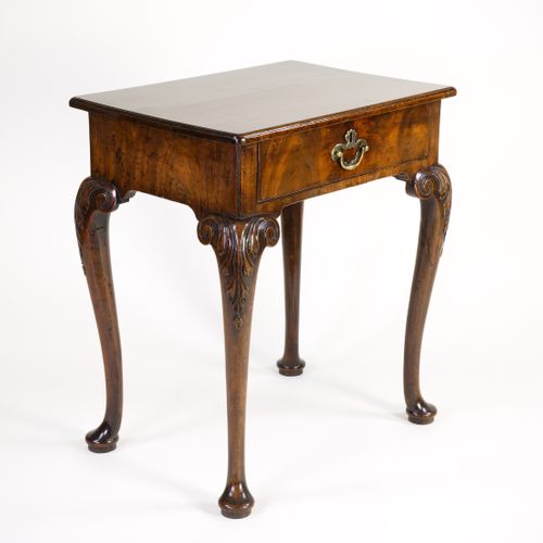 Diminutive George II period Cabriole leg Side Table