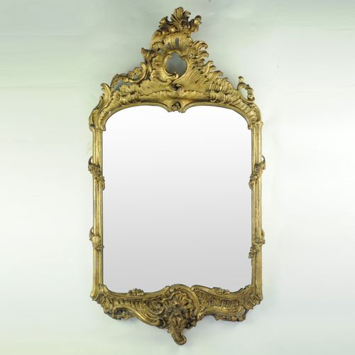 Early 19th century Gilded Continental Mirror