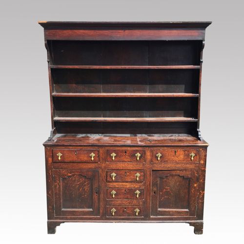 18th century Oak Dresser with Rack