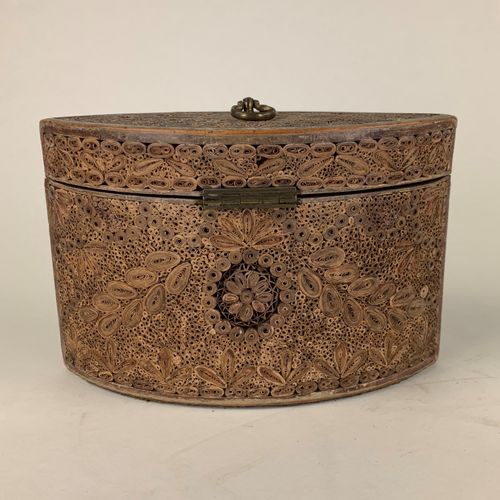 Fine rolled paper tea caddy