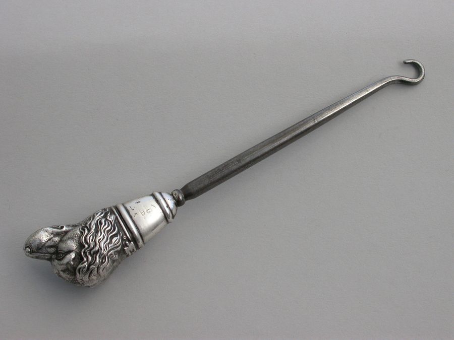 Victorian Button Hook (Silver)