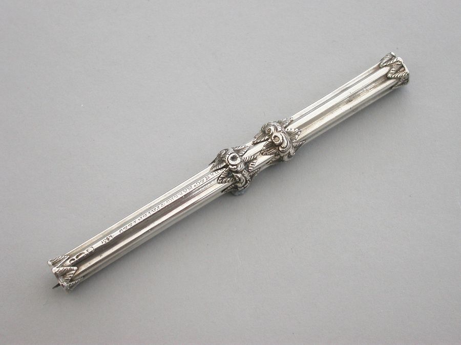 S Mordan & Co Makers & Patentees Combined Silver Sliding Propelling ...