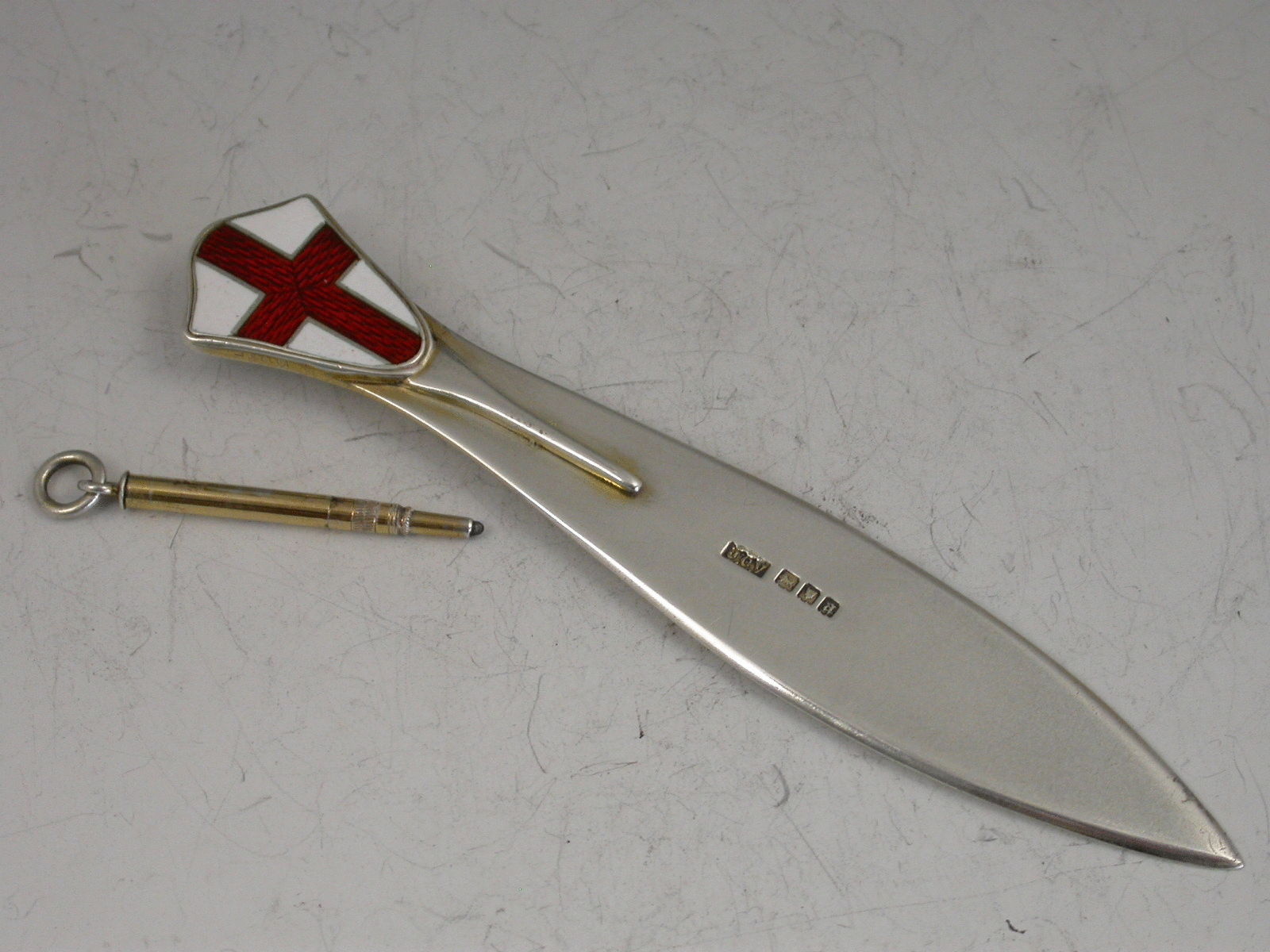 Sword / Dagger Bookmark - Sterling Silver - X-66413