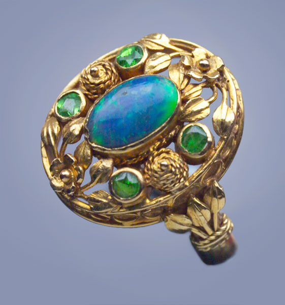 Beautiful Arts & Crafts Ring by HENRY WILSON - Tadema Gallery