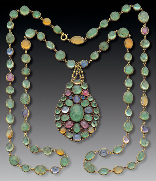 Jewelled Necklace by LOUIS COMFORT TIFFANY - Tadema Gallery