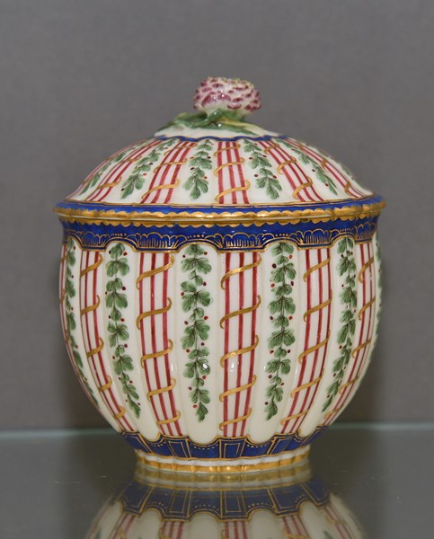 Sevres Sugar Bowl and Cover