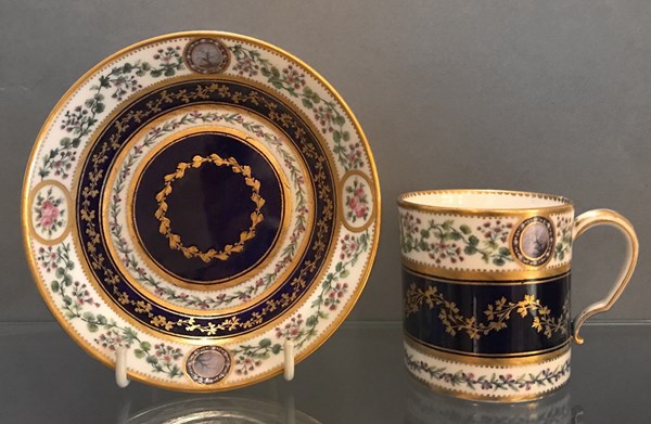 Sèvres Cup and Saucer