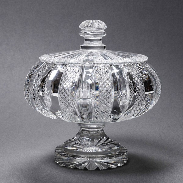 Cut Glass Tureen and Cover