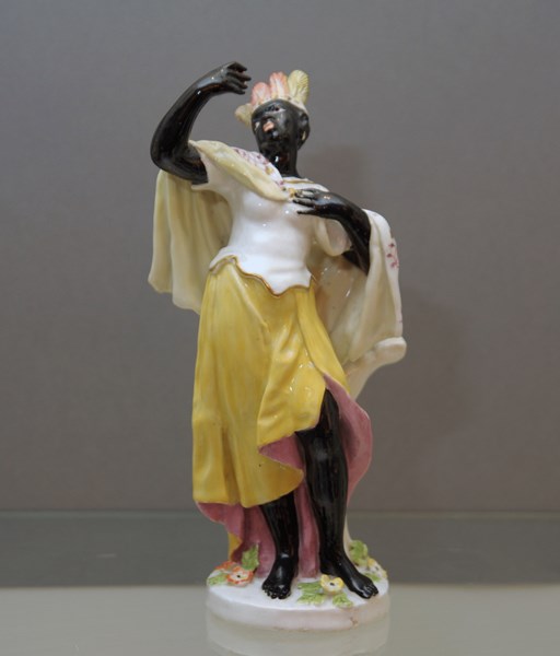 Rare Chelsea figure of The Indian Queen