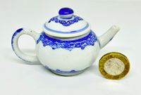 Chinese Miniature Teapot and Cover