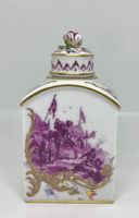 Meissen Tea Canister and Cover
