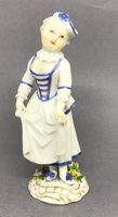 Meissen Figure of a Girl as Columbine