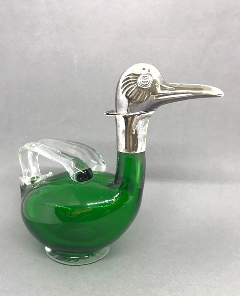 Glass Bird Claret Jug