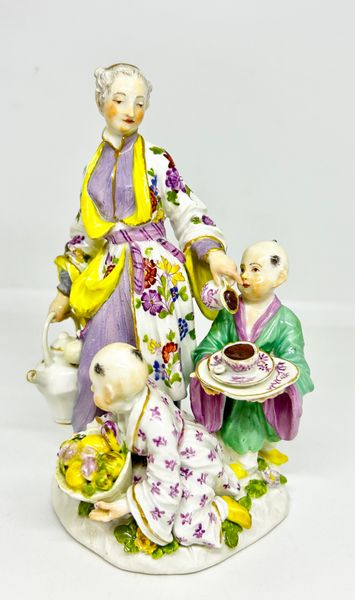 Meissen chinoiserie group