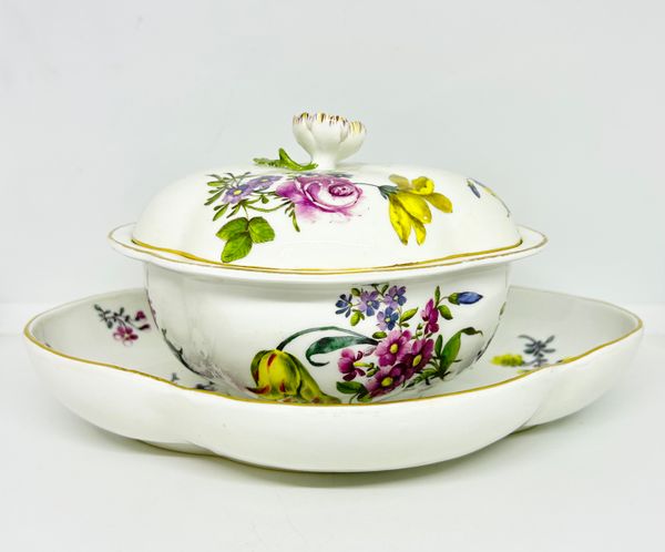 Meissen Tureen, Cover and Stand