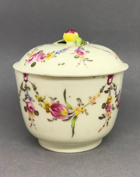Mennecy Sugar Bowl and Cover